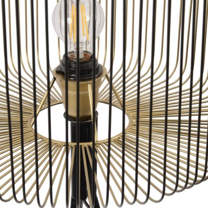 Toto Decorative Metal Cage Table Lamp Toto Decorative Metal Cage Table Lamp