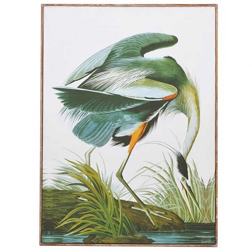 'The Patient Hunter' Framed Canvas Picture 'The Patient Hunter' Framed Canvas Picture