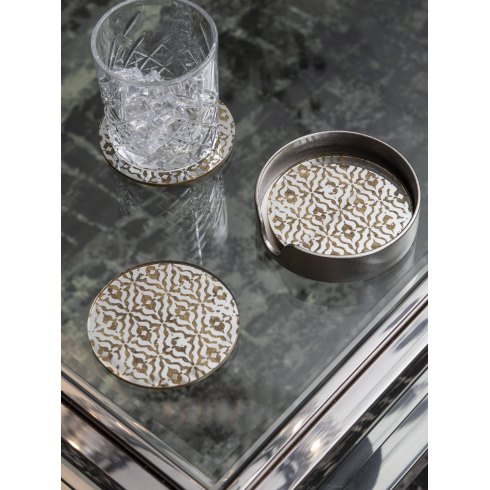 Diamond Venetian Set of 4 Coasters Diamond Venetian Set of 4 Coasters