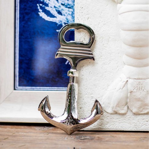Anchor Bottle Opener with Integral Corkscrew Anchor Bottle Opener with Integral Corkscrew