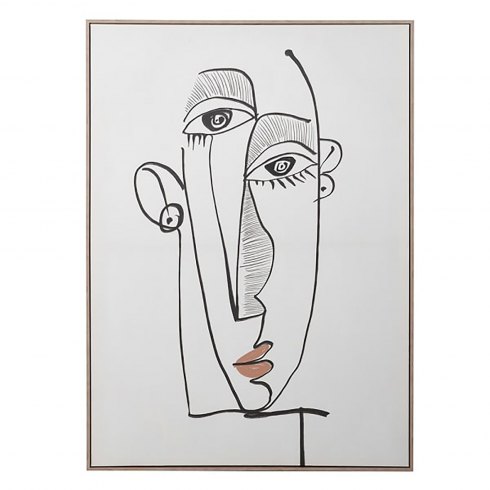 'Quiet Expression' Framed Canvas Picture 'Quiet Expression' Framed Canvas Picture