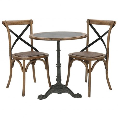 Jackson Bay Round Cafe Table Set Jackson Bay Round Cafe Table Set