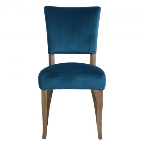 Paris Velvet Dining Chair in Teal Paris Velvet Dining Chair in Teal