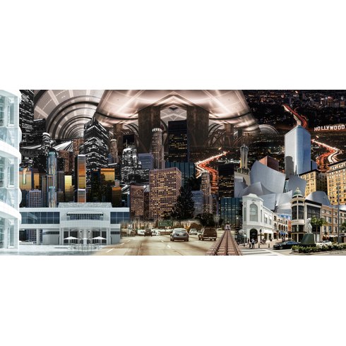 Plan LA - Photo Art on Plexiglass Plan LA - Photo Art on Plexiglass