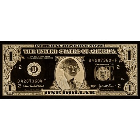 Bronze Dollar - Photo Art on Dibond Bronze Dollar - Photo Art on Dibond