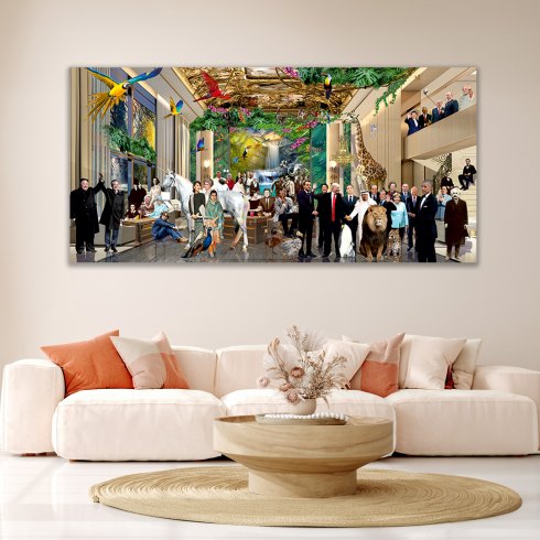 We are the World - Photo Art on Plexiglass We are the World - Photo Art on Plexiglass