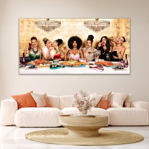 Girls Night Dinner - Photo Art on Plexiglass Girls Night Dinner - Photo Art on Plexiglass
