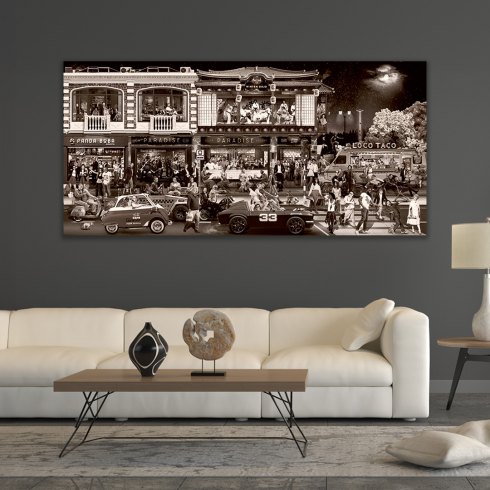 Another Day in Paradise (Sepia) - Photo Art on Plexiglass Another Day in Paradise (Sepia) - Photo Art on Plexiglass