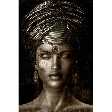 Glamour Girl (Sepia) - Photo Art on Plexiglass Glamour Girl (Sepia) - Photo Art on Plexiglass