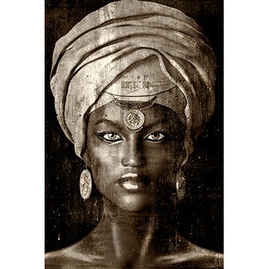 Glamour Girl II (Sepia) - Photo Art on Plexiglass Glamour Girl II (Sepia) - Photo Art on Plexiglass