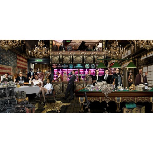 Gangster Reunion - Photo Art on Plexiglass Gangster Reunion - Photo Art on Plexiglass