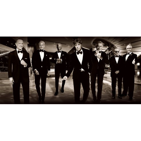 Big Shots Hollywood - Photo Art on Plexiglass Big Shots Hollywood - Photo Art on Plexiglass