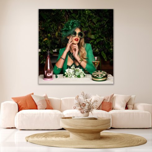 Green Salad - Photo Art on Plexiglass Green Salad - Photo Art on Plexiglass