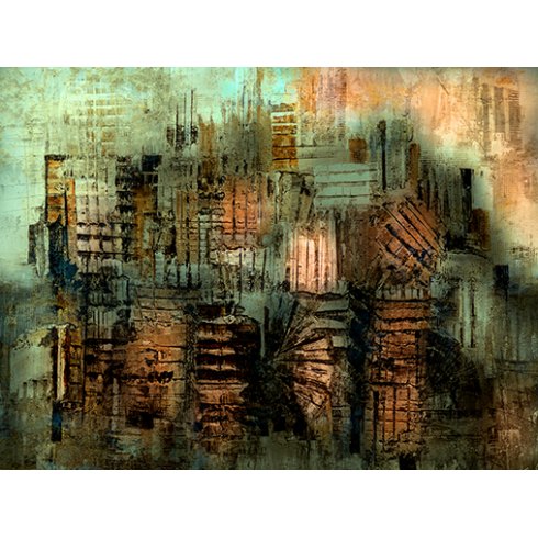 Asian Night - Photo Art on Framed Plexiglass - Black Frame Asian Night - Photo Art on Framed Plexiglass - Black Frame