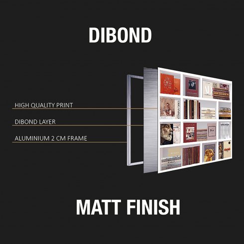 The Legacy of GOAT - Photo Art on Framed Dibond - Bronze Frame The Legacy of GOAT - Photo Art on Framed Dibond - Bronze Frame