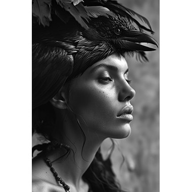 Inspired by Philip Treacy - Photo Art on Plexiglass - Aluminium Frame Inspired by Philip Treacy - Photo Art on Plexiglass - Aluminium Frame