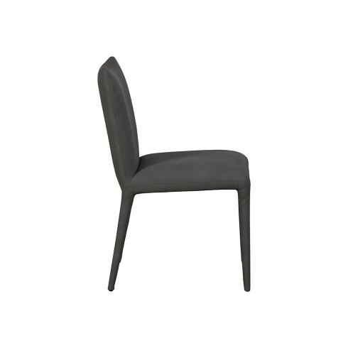 Lucus Dining Chair in Grey Textured Fabric Lucus Dining Chair in Grey Textured Fabric