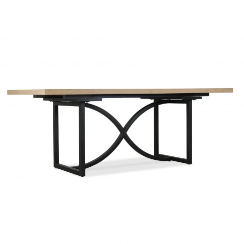 Nordic Tranquility Metal Extending Dining Table Nordic Tranquility Metal Extending Dining Table