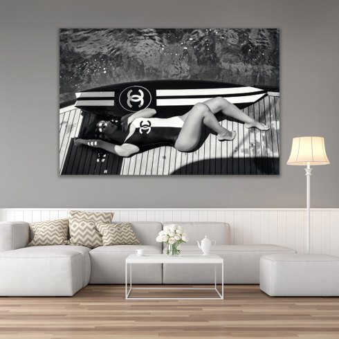 Yacht's Life - Photo Art on Plexiglass Yacht's Life - Photo Art on Plexiglass