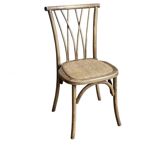 Jackson Bay Bistro Chair in Weathered Oak Jackson Bay Bistro Chair in Weathered Oak