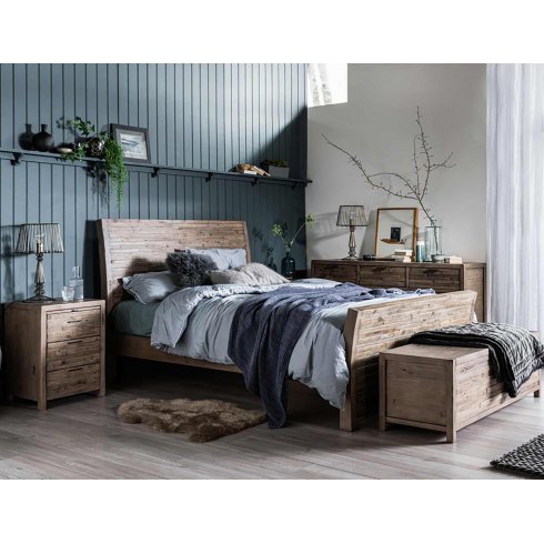 Texan Five-Piece Bedroom Set in Reclaimed Timber Texan Five-Piece Bedroom Set in Reclaimed Timber
