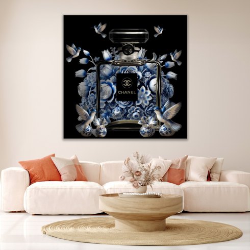 Blue Essence - Photo Art on Plexiglass Blue Essence - Photo Art on Plexiglass