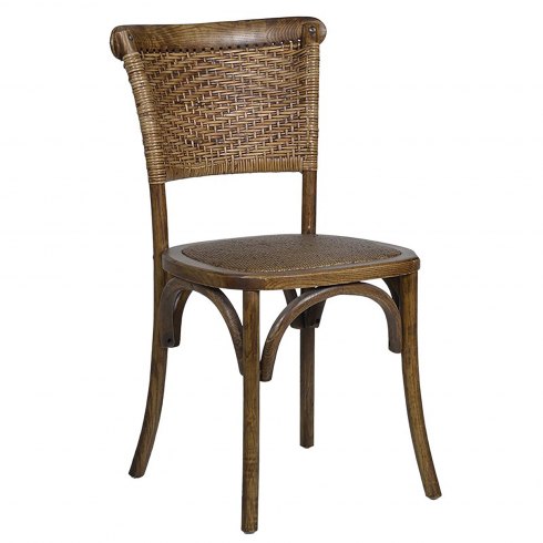 Jackson Bay Woven-Back Chair in Rustic Ash Jackson Bay Woven-Back Chair in Rustic Ash
