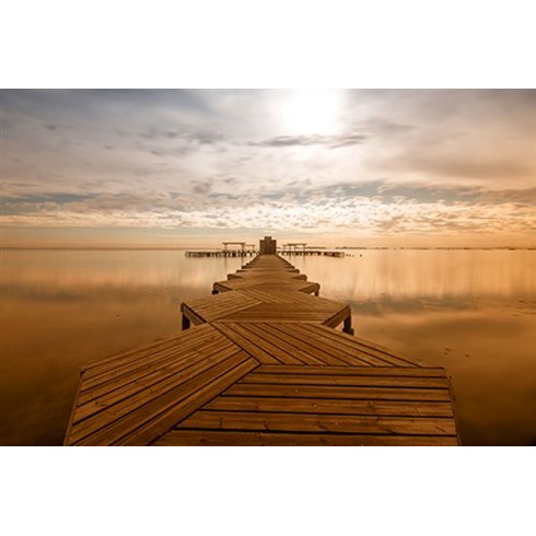 Muella de Santiago de La Riberra - Photo Art on Plexiglass Muella de Santiago de La Riberra - Photo Art on Plexiglass