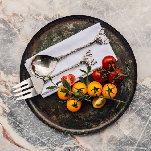 Stag Salad Servers Stag Salad Servers