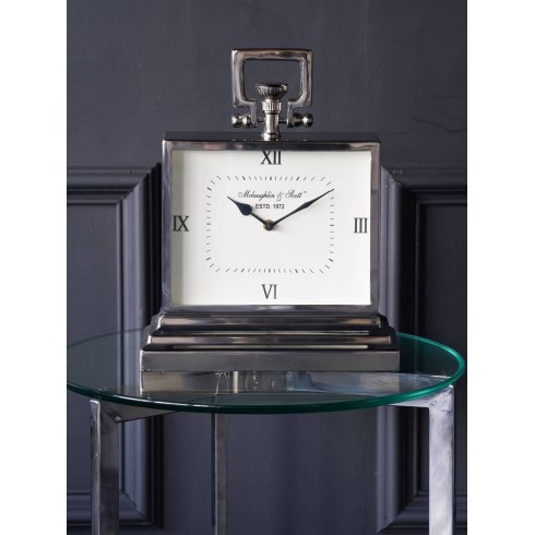 Langley Small Rectangular Mantel Clock Langley Small Rectangular Mantel Clock