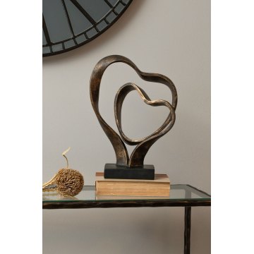 Double Heart Sculpture Double Heart Sculpture