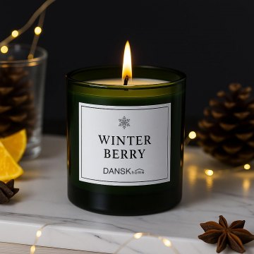 Dansk Home Festive Fragrance - Winter Berry Candle - Presented in a Gift Box Dansk Home Festive Fragrance - Winter Berry Candle - Presented in a Gift Box