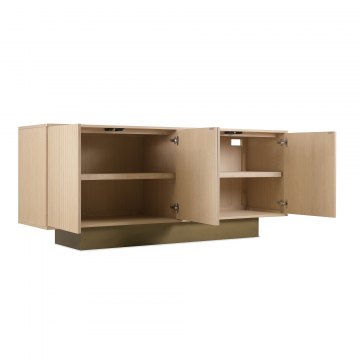 Eclectic Academia Four Door Buffet/Sideboard Eclectic Academia Four Door Buffet/Sideboard