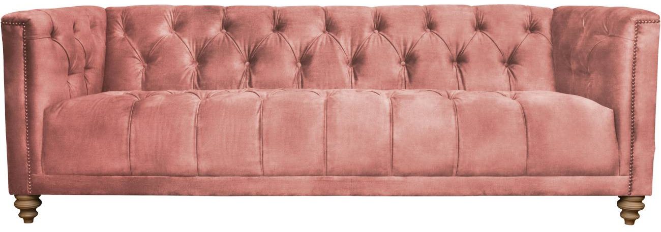 Rose deals velvet sofa