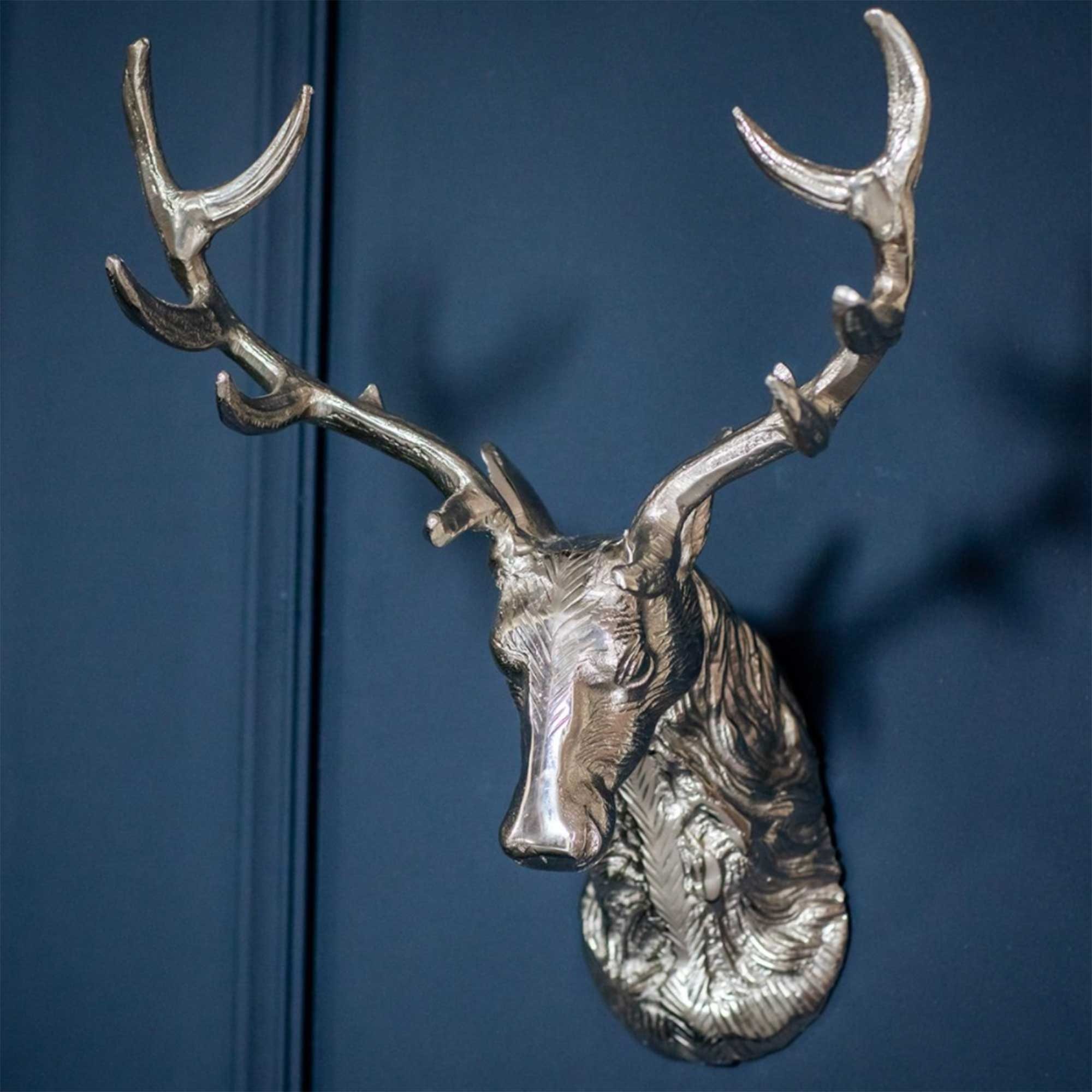 Stag Head Wall Ornament Dansk   491 4054 