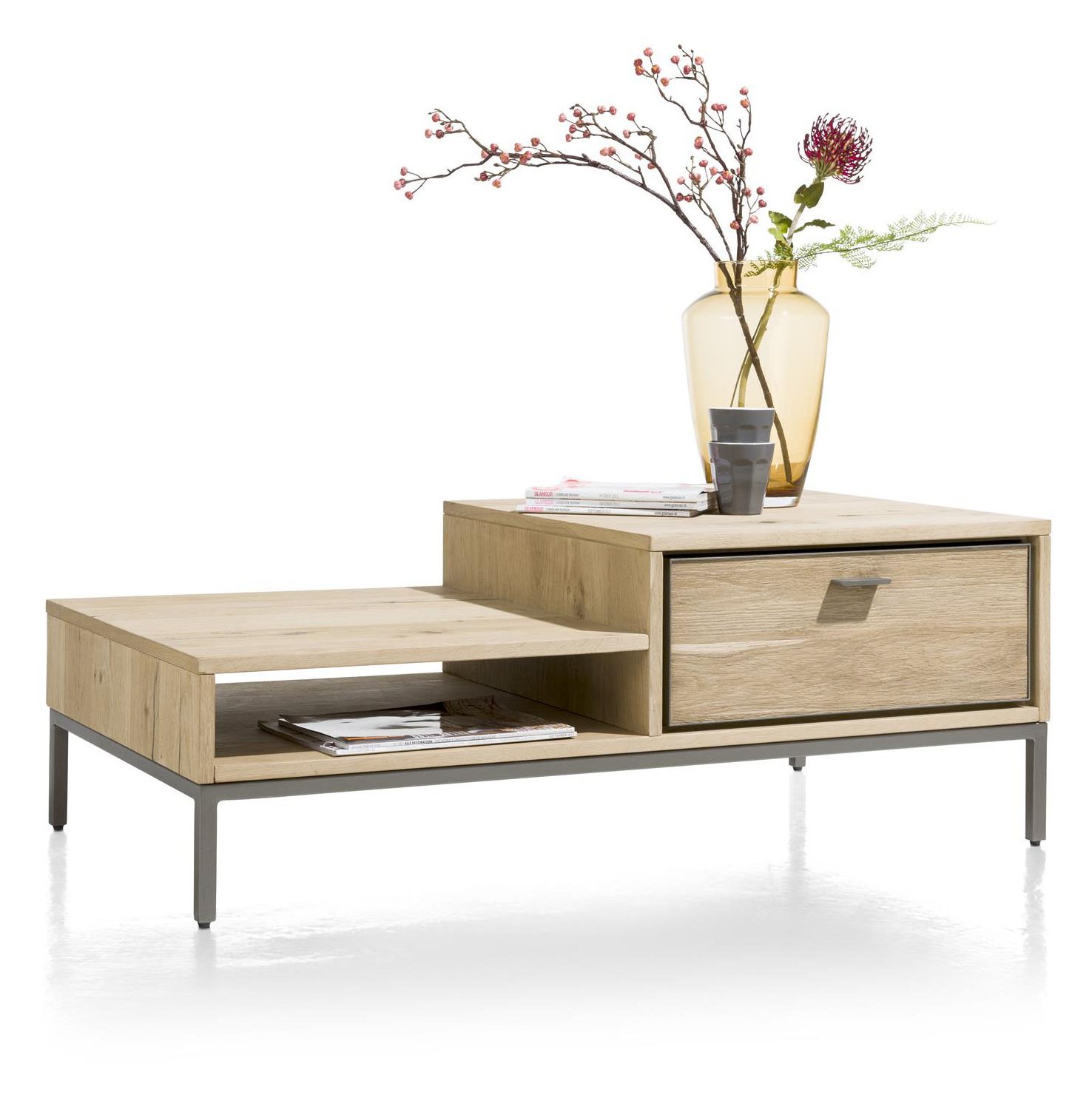 Faneur Coffee Table with Drawer