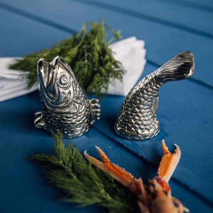 Fish Salt and Pepper Set