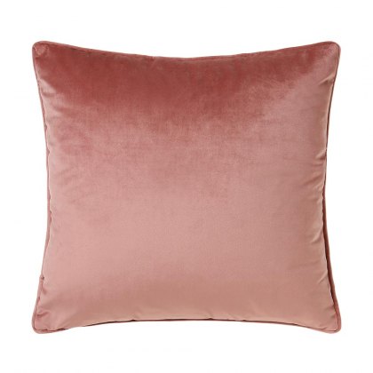 Bellini Velour Square Scatter Cushion - Antique Rose