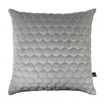 Halo Square Scatter Cushion - Silver