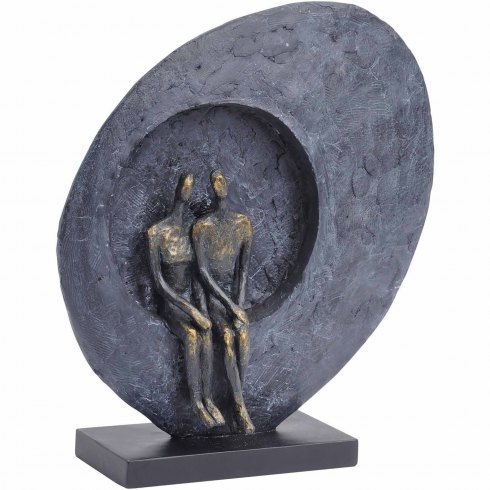 Abstract Couple Sculpture