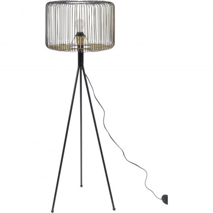 Toto Decorative Metal Cage Floor Lamp