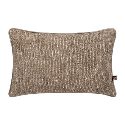 Beckett Lumbar Scatter Cushion - Natural & Mink