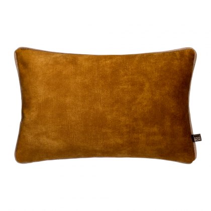 Etta Lumbar Scatter Cushion - Mustard & Camel