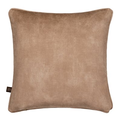 Etta Square Scatter Cushion - Mustard & Camel