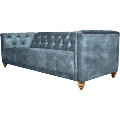 Christchurch Extra Large Sofa in Lovely Velvet Pacific