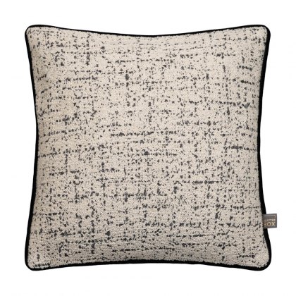 Coco Large 58cm Square Cushion In Cream/Black