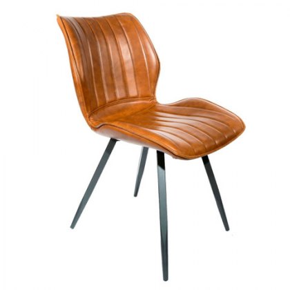 Alfa Dining Chair - Tan