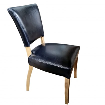 Paris Dining Chair in Bycast Black