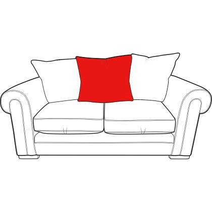 Tirano Small Sofa - Pillow Back