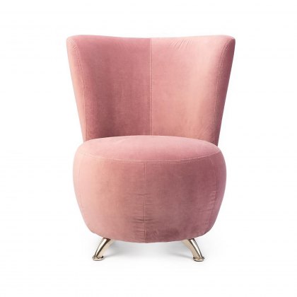 Apple Chair in Velvet Fabric